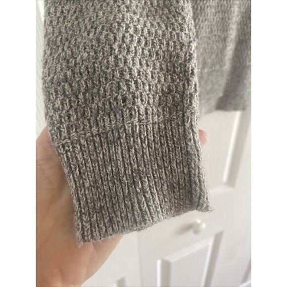 Madewell Women's Gray‎ Knit Small Pullover Sweater Academia Classic Coastal - Picture 3 of 6